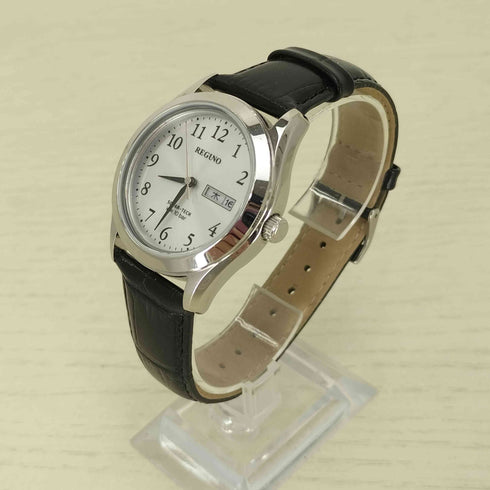 シチズン CITIZEN REGUNO SOLAR-TECH ソーラーテック レザーベルト 腕時計 メンズ
