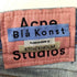 アクネストゥディオズブロコンスト Acne Studios Bla Konst 1997 COLLAB PATCH JEANS コラボ パッチデニム レディース 165/60A