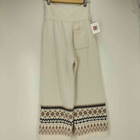 ジェラートピケ gelato pique ノルディックプルオーバー ノルディックロングパンツ セットアップ レディース ONE SIZE