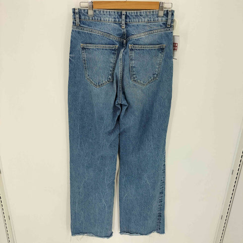 ザラ ZARA ダメージ ストレート デニムパンツ レディース USA8