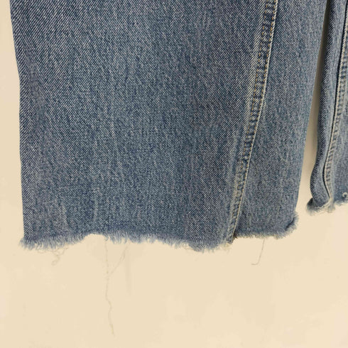 ザラ ZARA ダメージ ストレート デニムパンツ レディース USA8