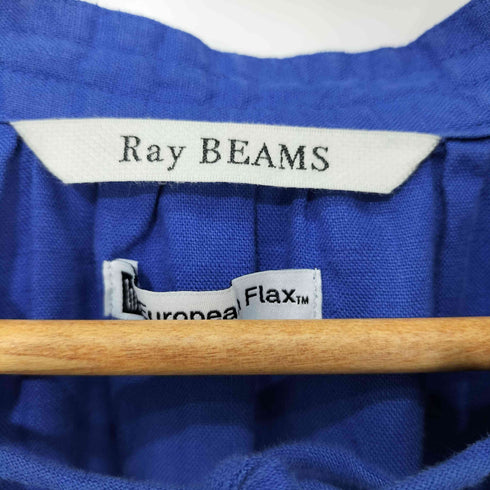 レイビームス Ray BEAMS 26SS リネン バルーンスリーブ ワンピース レディース