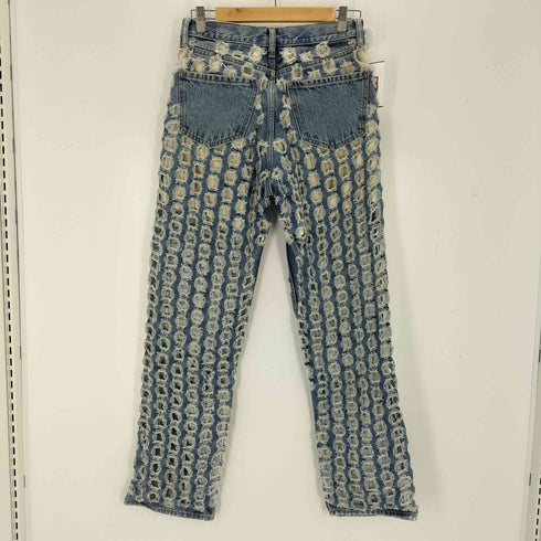 メゾンマルジェラ Maison Margiela 21AW デストロイ カットアウト デニム レディース 40