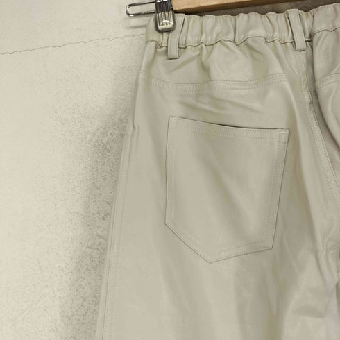 mact FAKE LEATHER PANTS フェイクレザーパンツ レディース FREE
