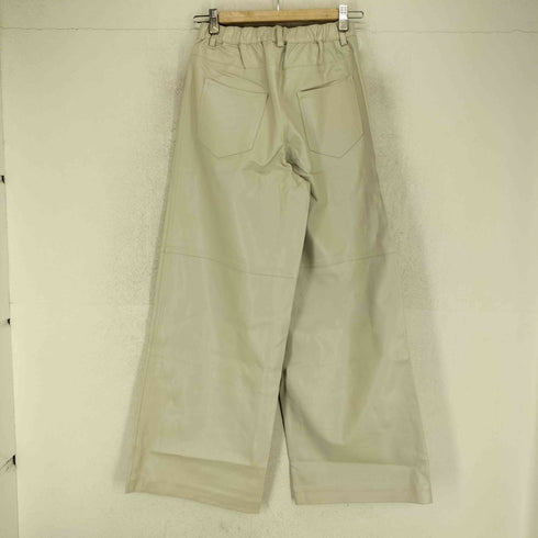 mact FAKE LEATHER PANTS フェイクレザーパンツ レディース FREE