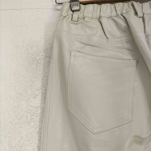 mact FAKE LEATHER PANTS フェイクレザーパンツ レディース FREE