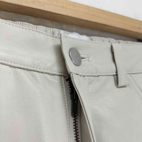 mact FAKE LEATHER PANTS フェイクレザーパンツ レディース FREE