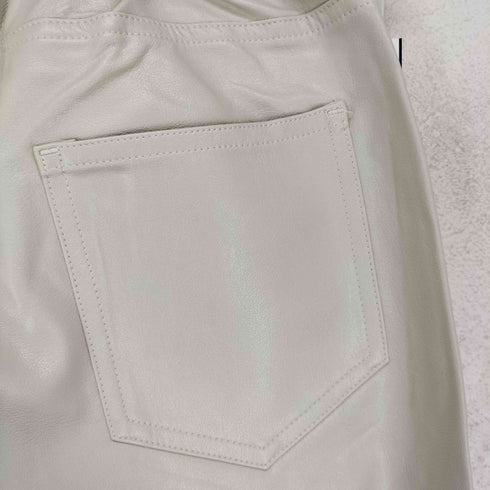 mact FAKE LEATHER PANTS フェイクレザーパンツ レディース FREE