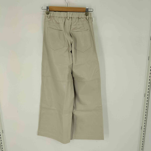 mact FAKE LEATHER PANTS フェイクレザーパンツ レディース FREE