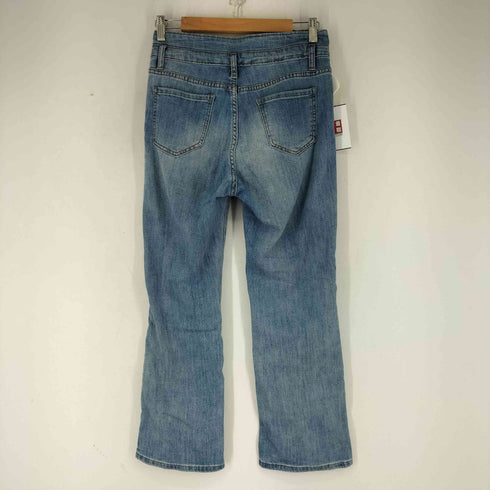 ジップフライ デニムパンツ レディース UK:26-27