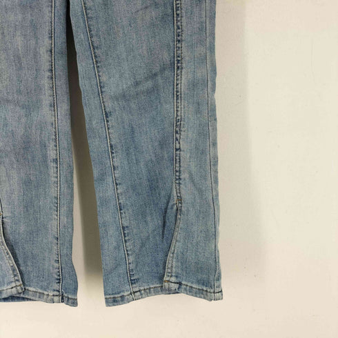 ジップフライ デニムパンツ レディース UK:26-27