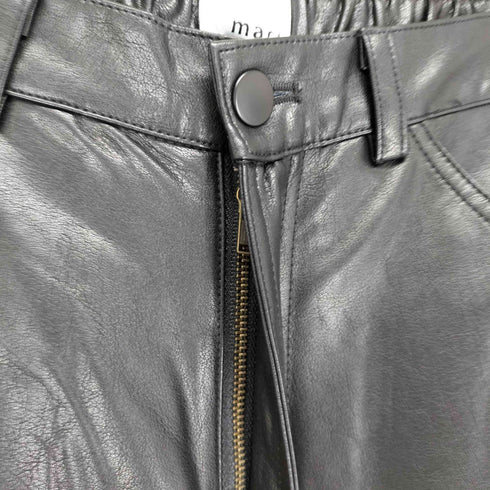 mact FAKE LEATHER PANTS フェイクレザーパンツ レディース FREE