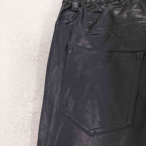 mact FAKE LEATHER PANTS フェイクレザーパンツ レディース FREE