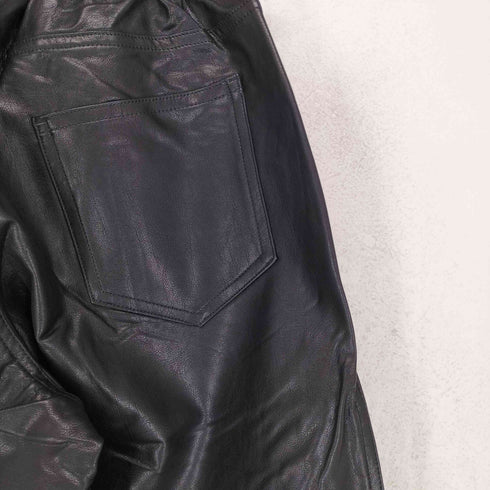 mact FAKE LEATHER PANTS フェイクレザーパンツ レディース FREE