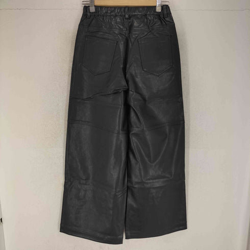 mact FAKE LEATHER PANTS フェイクレザーパンツ レディース FREE