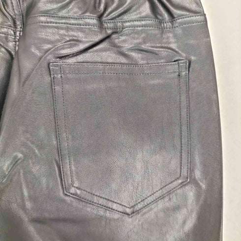 mact FAKE LEATHER PANTS フェイクレザーパンツ レディース FREE