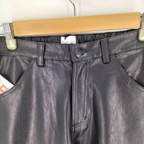 mact FAKE LEATHER PANTS フェイクレザーパンツ レディース FREE