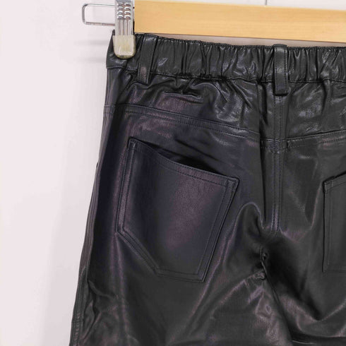 mact FAKE LEATHER PANTS フェイクレザーパンツ レディース FREE