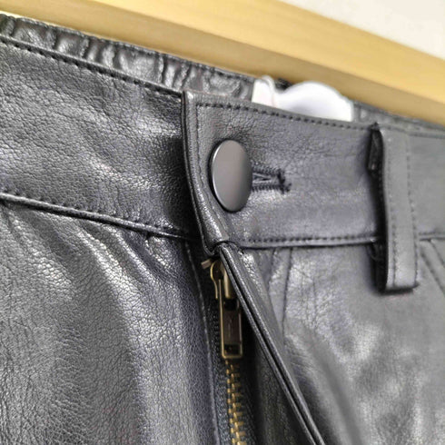 mact FAKE LEATHER PANTS フェイクレザーパンツ レディース FREE