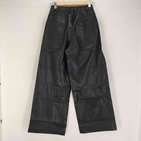 mact FAKE LEATHER PANTS フェイクレザーパンツ レディース FREE