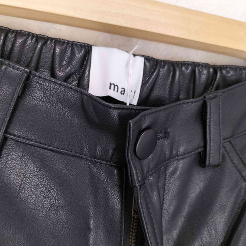 mact FAKE LEATHER PANTS フェイクレザーパンツ レディース FREE