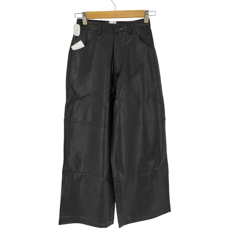 mact FAKE LEATHER PANTS フェイクレザーパンツ レディース FREE