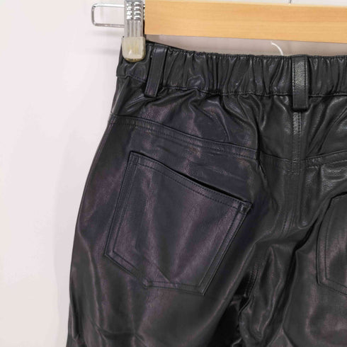 mact FAKE LEATHER PANTS フェイクレザーパンツ レディース FREE