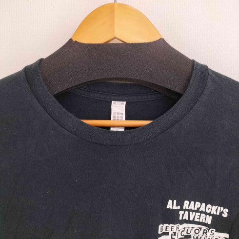 アメリカンアパレル AMERICAN APPAREL 両面プリント S/S Tシャツ メンズ import:XL