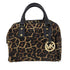 マイケルマイケルコース Michael Michael Kors ハラコ レオパード柄ハンドバッグ レディース