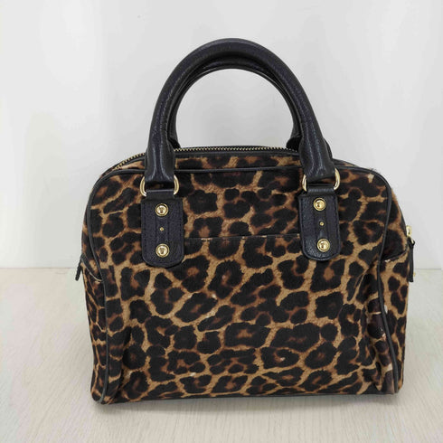 マイケルマイケルコース Michael Michael Kors ハラコ レオパード柄ハンドバッグ レディース