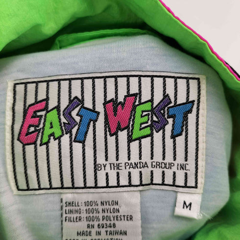 EAST WEST マルチカラー ジップアップブルゾン メンズ JPN:M