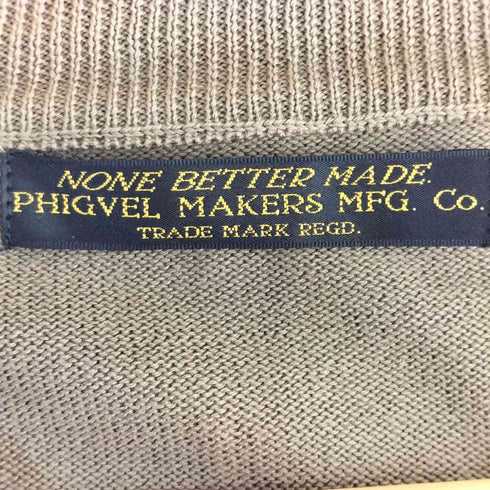 フィグベルメーカーズアンドコー PHIGVEL MAKERS & Co. MIL ZIP UP KNIT CARDIGAN domestic メンズ 2