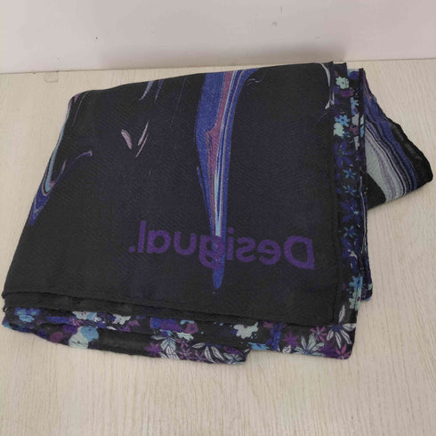 デシグアル Desigual 花柄 長方形ストール レディース