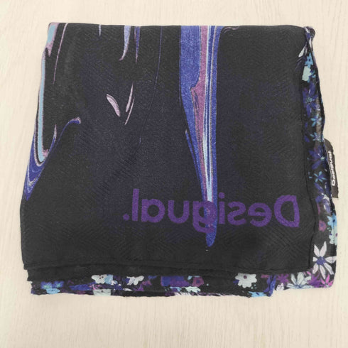 デシグアル Desigual 花柄 長方形ストール レディース