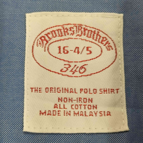 ブルックスブラザーズ 346 BROOKS BROTHERS L/S ボタンダウンシャツ メンズ 16
