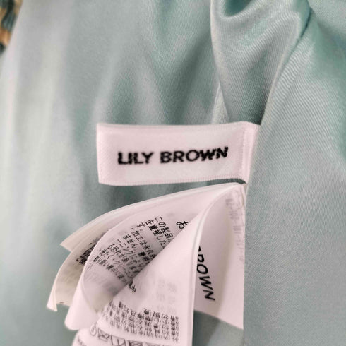 リリーブラウン Lily Brown クラシカル2WAYボウタイワンピース レディース JPN:1
