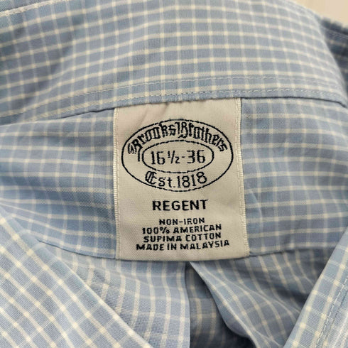 ブルックスブラザーズ BROOKS BROTHERS REGENT レギュラーカラーシャツ メンズ 16 1/2