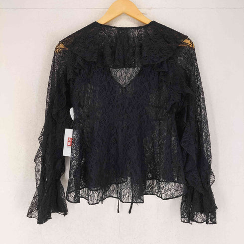 リリーブラウン Lily Brown ラッフルフリルブラウス レディース ONE SIZE