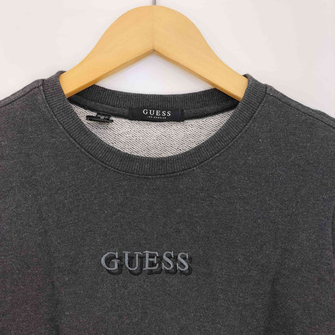 ゲス GUESS 立体刺繍ロゴ スウェット レディース JPN:XS