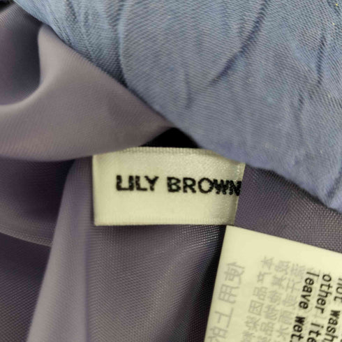 リリーブラウン Lily Brown ビスチェディテールバルーンキャミワンピース レディース JPN:1