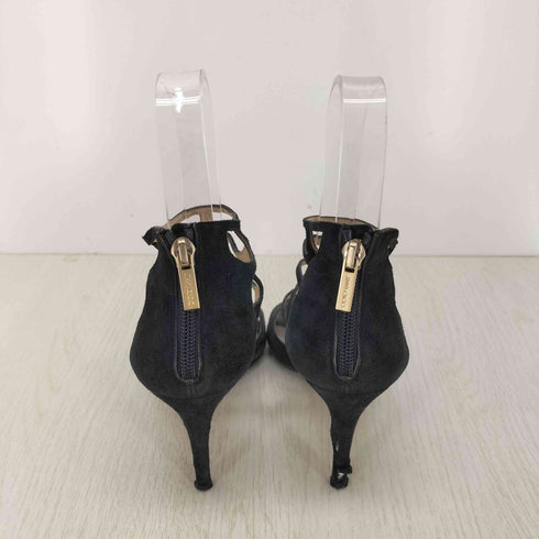 ジミーチュウ JIMMY CHOO スウェード カットアウトデザイン サンダル レディース 36 1/2