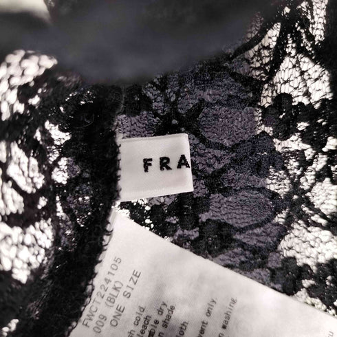 フレイアイディー FRAY I.D ストレッチレースハイネックトップス レディース ONE SIZE