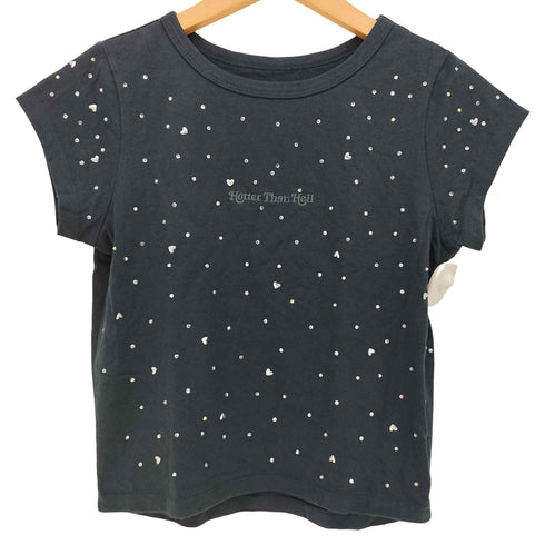 HOTTER THAN HELL RHINESTONE CROPPED TEE レディース FREE