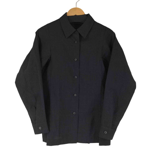 イッセイミヤケペルマネンテ ISSEY MIYAKE PERMANENTE スリットデザイン L/S シャツ レディース JPN:2