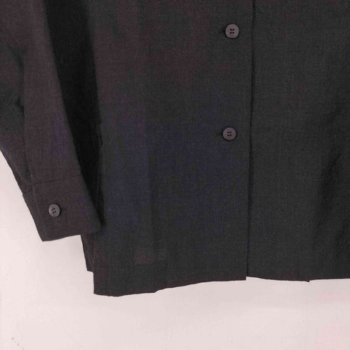イッセイミヤケペルマネンテ ISSEY MIYAKE PERMANENTE スリットデザイン L/S シャツ レディース JPN:2