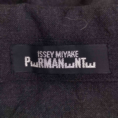 イッセイミヤケペルマネンテ ISSEY MIYAKE PERMANENTE スリットデザイン L/S シャツ レディース JPN:2