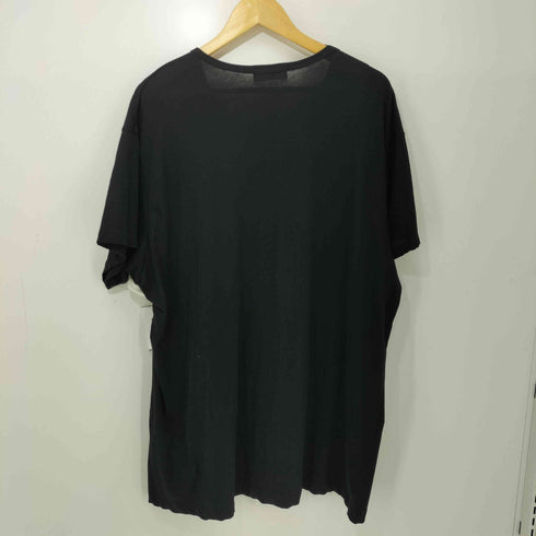 ヨウジヤマモトプールオム Yohji Yamamoto POUR HOMME 朝倉PT半袖 天竺 抜染プリント Tシャツ メンズ JPN:3