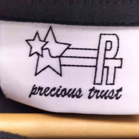 Precious Trust カジュアルロゴプリントTシャツ メンズ M