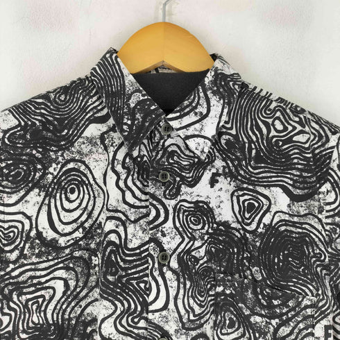 ブラックコムデギャルソン BLACK COMME des GARCONS 18AW L/S 総柄シャツ メンズ JPN:S