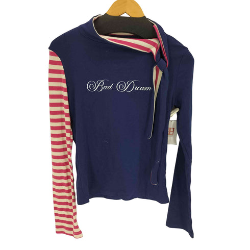 Faerie Petit Scarf Stripe Turtleneck レディース